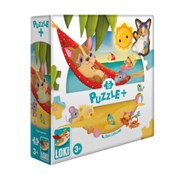Puzzle Trio - Je compte - 20 pcs - Djeco - Boutique BCD Jeux