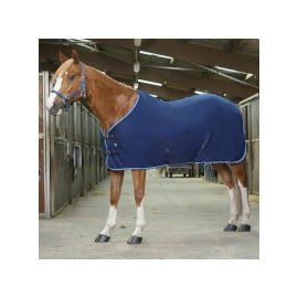 Couverture D’écurie D’hiver Riding World – Polyfil 300 G/m² – Bleu Marine – Pour Chevaux – Taille Standard