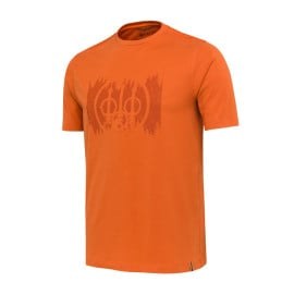 Chemise Beretta Armes à Feu - Taille M, Blanche, Brodée, Col Roulé, Manches Longues