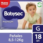 Bell♡ 　0204 Babysec Pañal Bebe Premium XXG 54 unidades - Liqui