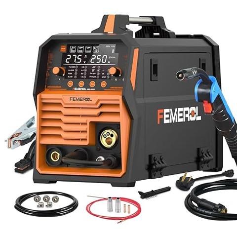 haxiaoer 140A Elektroden Schweißgerät 230V IGBT DC Inverter mit Lift TIG 10 Rods