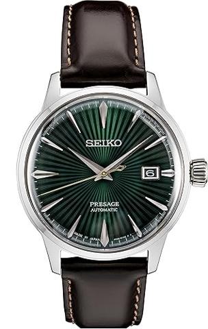 Seiko Presage Japanese Zen Garden Blue Sakura by Night Open Heart