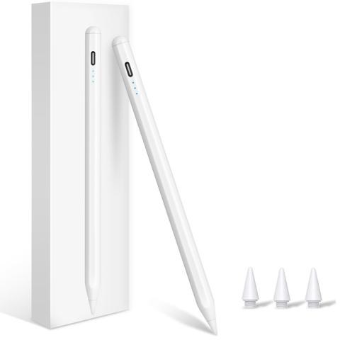Stylus Pen for iPad 2018-2025 with Palm Rejection, Apple Pencil