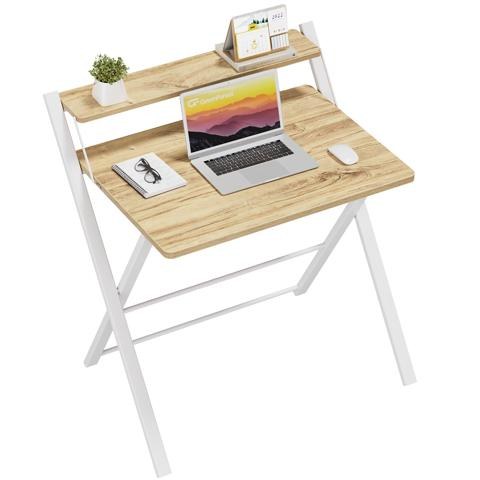 Elephance Escritorio Plegable, No Requiere Montaje, 31.5 Pulgadas, Pequeño Escritorio Plegable Para Computadora Para Espacios Pequeños, Ahorro De | Compra Online En Yaxa