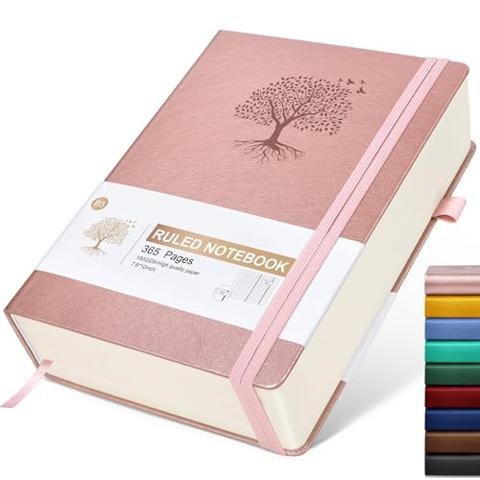 Cuaderno De Espiral De 8.5 X 11 Pulgadas, Cuadernos Rayados Para