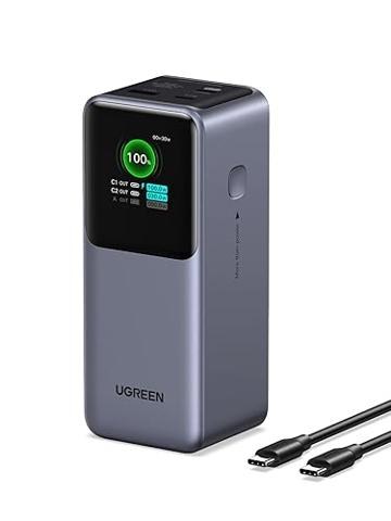 Carga Inalámbrica 56800mAh - Cargador Portátil Con 4 Cables, , 6 Salidas, Linterna LED Y Brújula, Ideal Para Camping Power Bank Solar