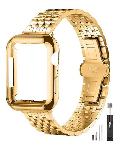 YEEJOK Correas De Reloj De 0.866 In Compatibles Con Fossil Gen 6 /5/Gen 5E 1.732 In/Gen 5 Carlyle/Garrett Para Hombre, Julianna/Gen 4 Explorist HR, Pulsera De Metal Sólido Y Correa De Malla