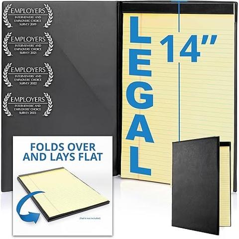 Cartera De Negocios A4 - Carpeta De Cuero Multifuncional Con Cremallera, Bloc De Notas Profesional, Agenda De Documentos De Conferencias, Organizador Personal Para Hombres Y Mujeres (color Azul, Tamaño