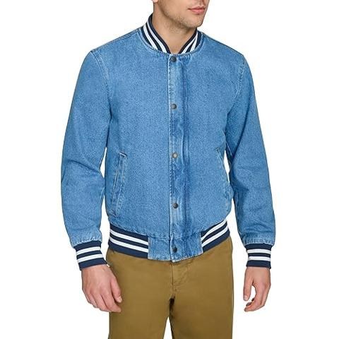 JMOJO - Chaqueta Vaquera Occidental Para Hombre | Chaquetas De Mezclilla Clásicas Trucker Para Hombres Reino Unido | Ropa De Abrigo Casual Chaquetas Para Hombre Chaquetas Para Hombre Con Bolsillo