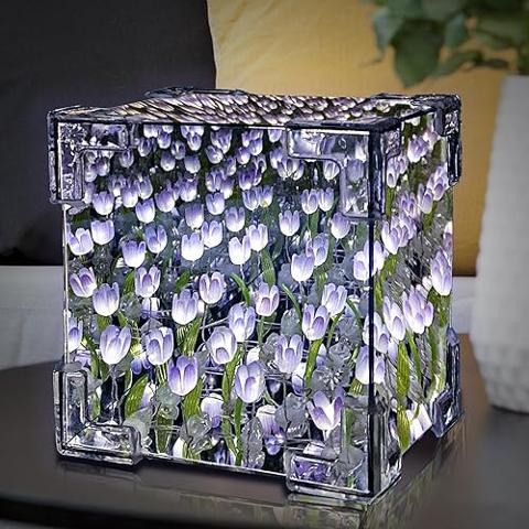 Lámpara Nocturna Recargable USB Con 7 Colores - Para Pared, Mesa O Mano, Ideal Para Decoración Y Cosplay