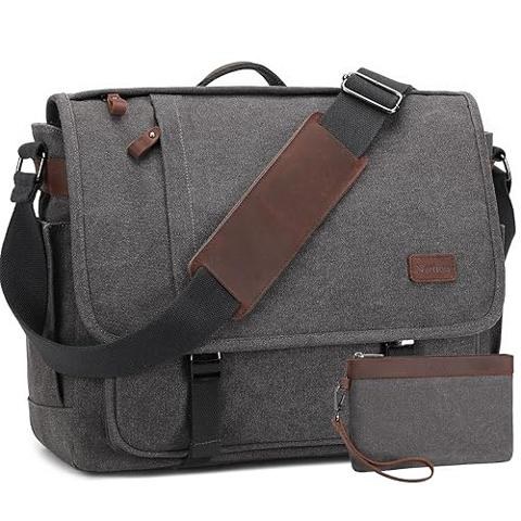 BAGSMART Bolsa De Hombro Para Laptop De 15.6 Pulgadas, Funda Protectora Para Laptop Compatible Con Macbook Pro De 16 Pulgadas Hp De 15 6 Pulgadas