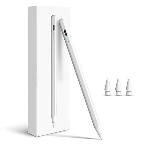 Stylus Pen for iPad 2018-2025 with Palm Rejection, Apple Pencil