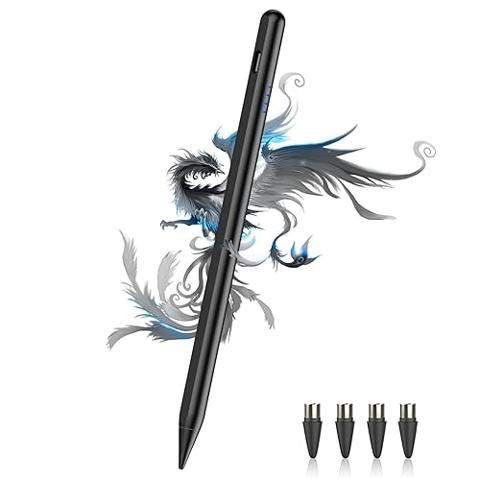 MR05 EMR Stylus para Kindle Scribe/Remarkable 2 con borrador digital, sensibilidad a la presión 4096, rechazo de palma, lápiz digital para dispositivos EMR / tableta - Color Negro : Costa Rica