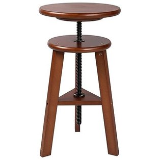BOKKOLIK Vintage Bar Stools Set of 2 Industrial Bar Stool Swivel PU BOKKOLIK Vintage Bar Stools Set of 2 Industrial Bar Stool Swivel PU